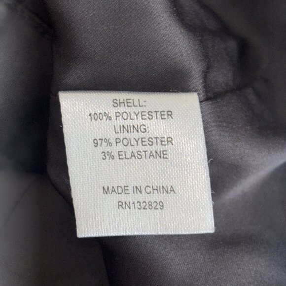 Tularosa Blouse Black And White Checkered Blouse Belted V-Neck Women's Size XL - Picture 13 of 13